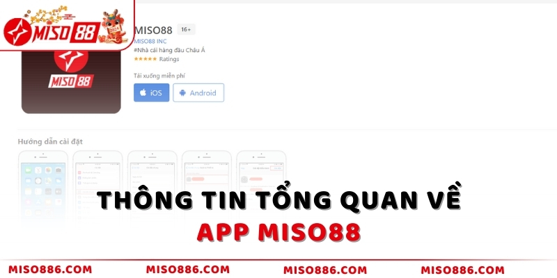 Thông tin tổng quan về App MISO88
